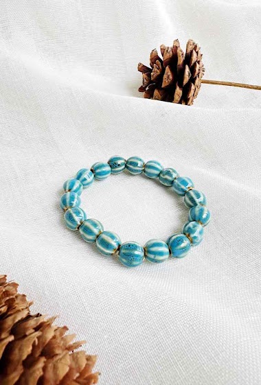 Wholesaler D Bijoux - Ceramic beads bracelet