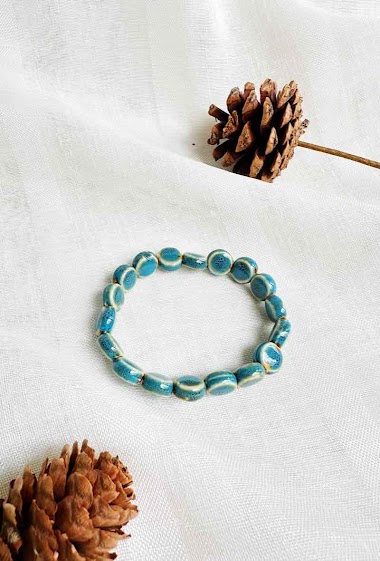 Großhändler D Bijoux - Ceramic beads bracelet