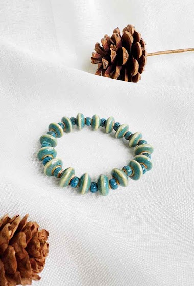 Mayorista D Bijoux - Ceramic beads bracelet