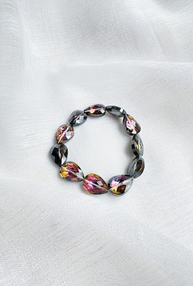Großhändler D Bijoux - Crystal beads bracelet