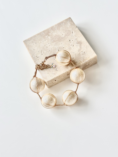 Grossiste D Bijoux - Bracelet perles fait main