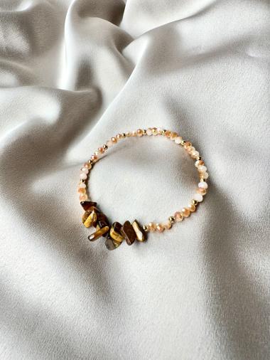 Wholesaler D Bijoux - Stone beads bracelet