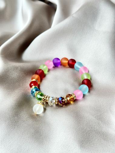 Wholesaler D Bijoux - Glass beads bracelet