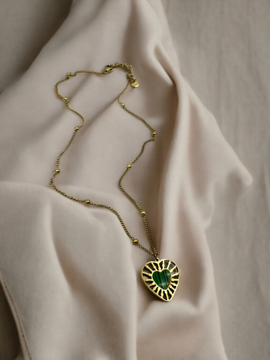 Großhändler D Bijoux - Halskette aus Edelstahl
