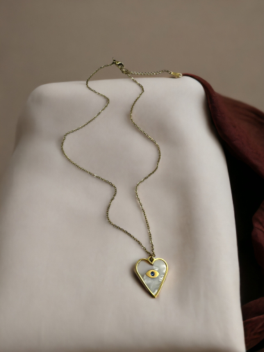 Großhändler D Bijoux - Halskette aus Edelstahl