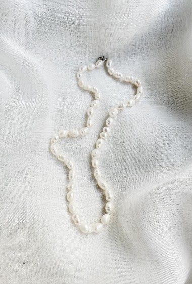Mayorista D Bijoux - Natural cultured pearl necklace