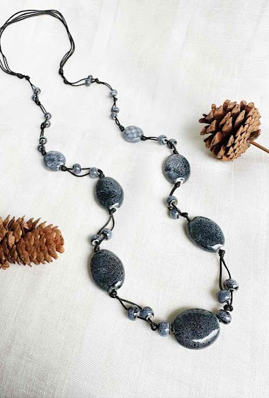 Großhändler D Bijoux - Ceramic necklace