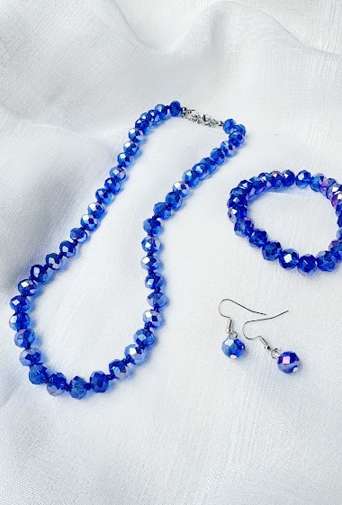Großhändler D Bijoux - Necklace, bracelet and earrings set