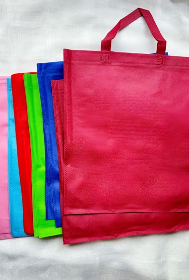 Ecological reusable fabric tote bag