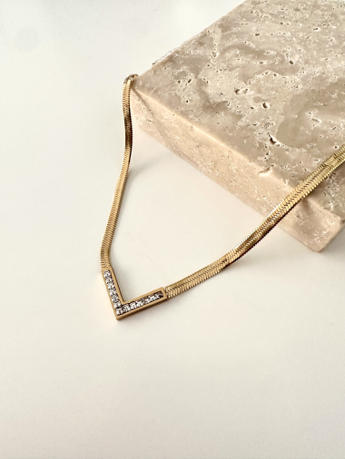 Wholesaler D Bijoux - Stainless steel necklace