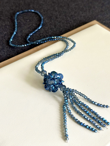 Wholesaler D Bijoux - Crystal beaded necklace