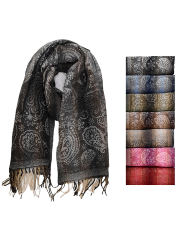 Wholesaler Da Fashion - Large thick wool scarf shawl