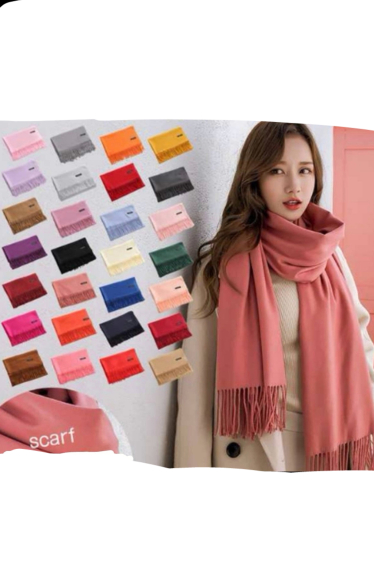 Wholesaler Da Fashion - plain winter shawl