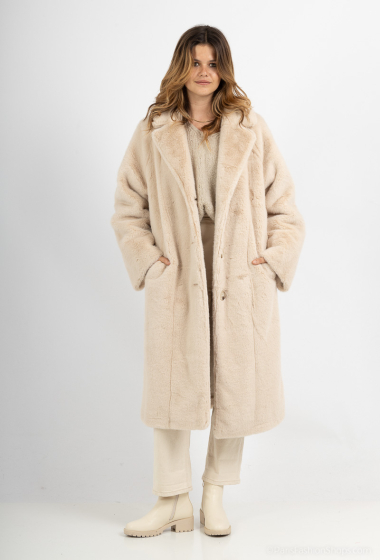 Wholesaler Da Fashion - Faux fur down jackets/coats