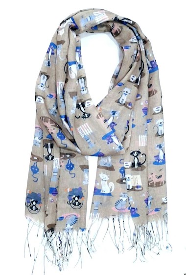 Großhändler Da Fashion - Cat scarf