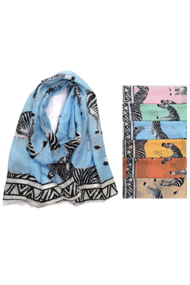 Großhändler Da Fashion - Butterfly print scarf