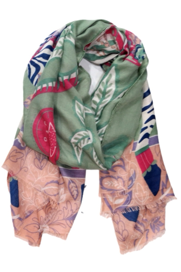 Wholesaler Da Fashion - Zebra painting print scarf