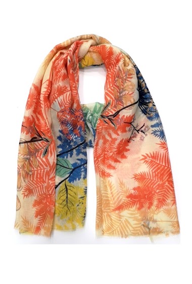 Wholesaler Da Fashion - flowers scarf