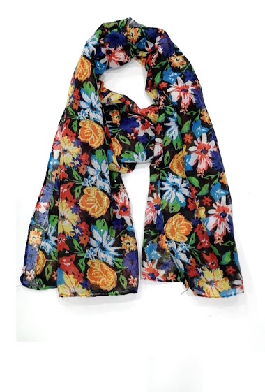 Großhändler Da Fashion - flower scarf