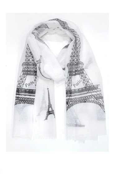 Wholesaler Da Fashion - Eiffel Tower scarf