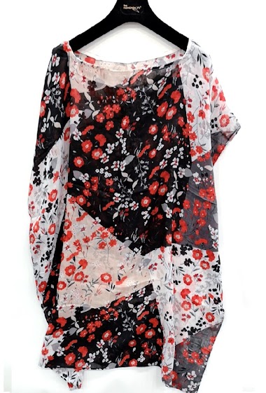 Wholesaler Da Fashion - top with flowers