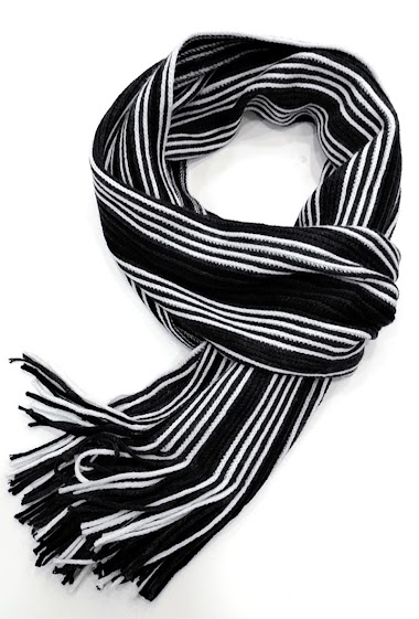 Wholesaler Da Fashion - striped men's scarf