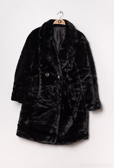Wholesaler Da Fashion - Faux fur coat