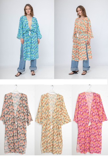 Großhändler Da Fashion - Offener Kimono / Tunika