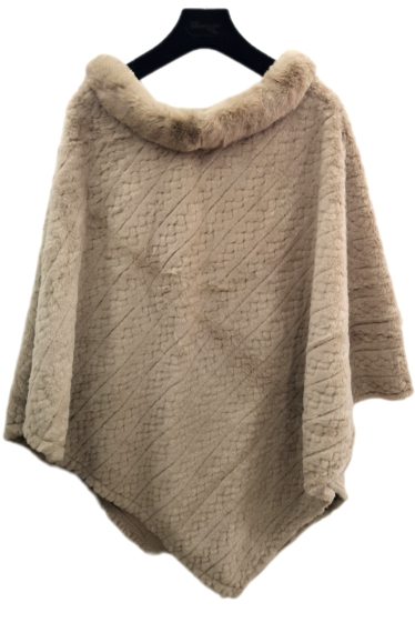 Wholesaler Da Fashion - faux fur poncho