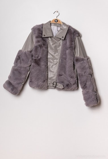 Wholesaler Da Fashion - faux fur jacket