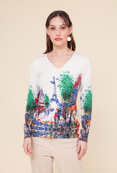 Wholesaler DAMOD - Sweater print