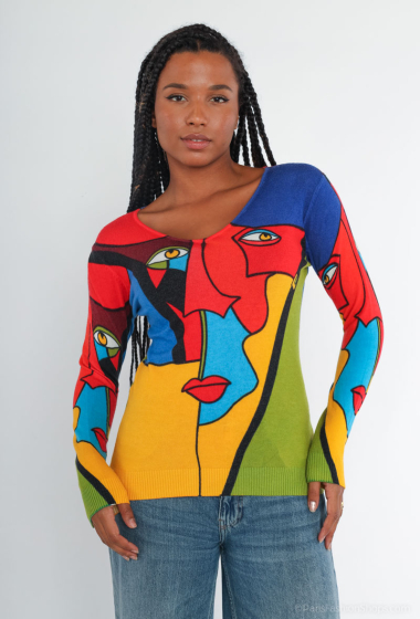 Wholesaler DAMOD - printed sweaters