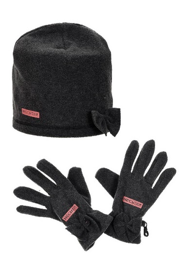 Grossiste So Brand - Bonnet + gants polaire fille DANIEL HECHTER