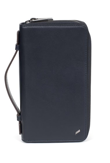 Wholesaler Daniel Hechter - Travel wallet - RFID blocking - Leather