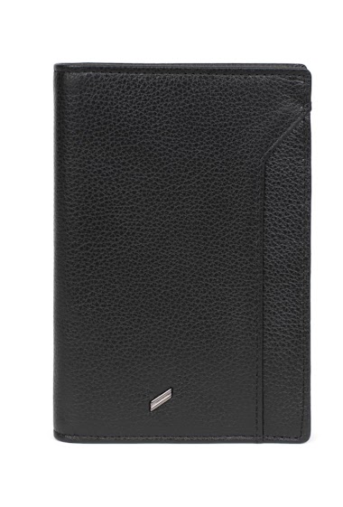 Wholesaler Daniel Hechter - Vertical wallet - RFID blocking - Leather