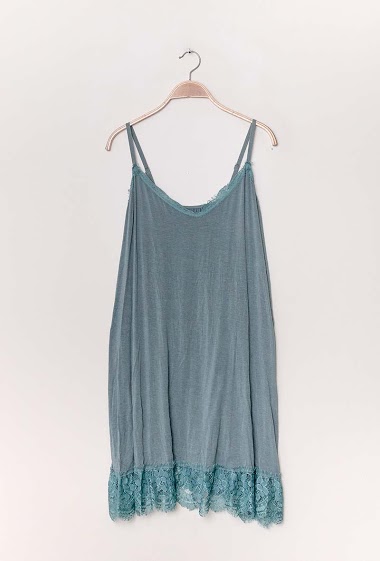 Wholesaler Danny - Dress with lace neckline