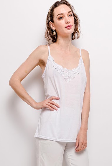 Wholesaler Danny - Tank top with lace