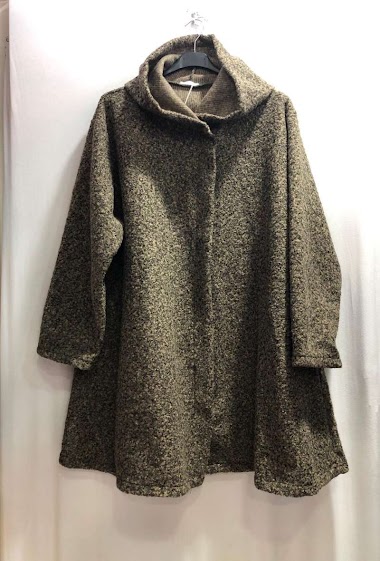 Wholesalers Danny - Coat in wool bicolore
