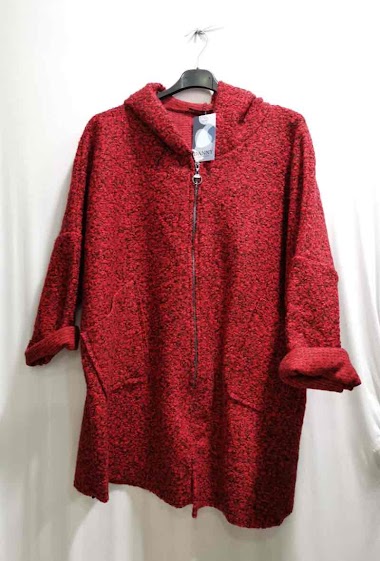 Wholesalers Danny - Coat in wool bicolore
