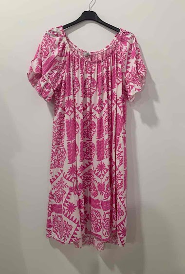 Wholesaler Danny - Off-the-shoulder dress with flower print