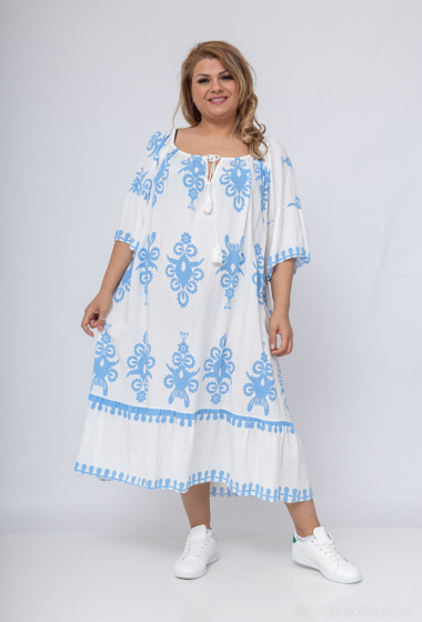 Wholesaler Danny - Printed mid-length dress