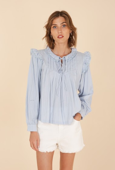 Wholesaler DAPHNEA - Bohemian blouse