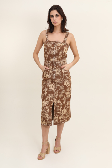 Wholesaler DAPHNEA - PRINTED DRESS
