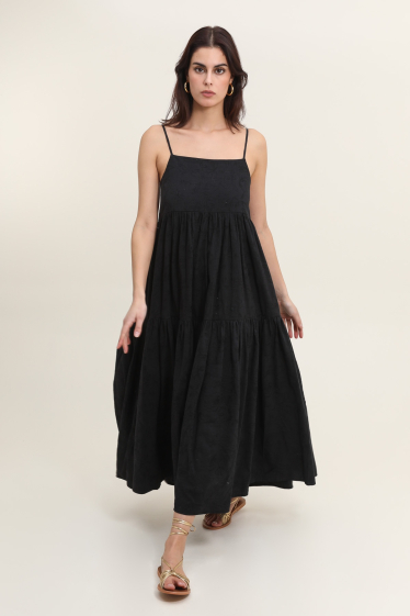Wholesaler DAPHNEA - Long dress with straps