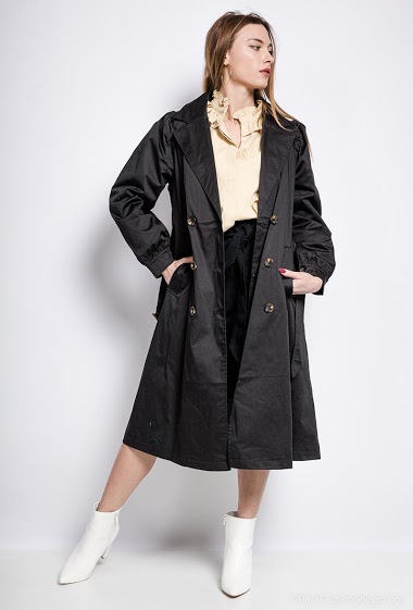Wholesaler DAPHNEA - Double breasted trench-coat