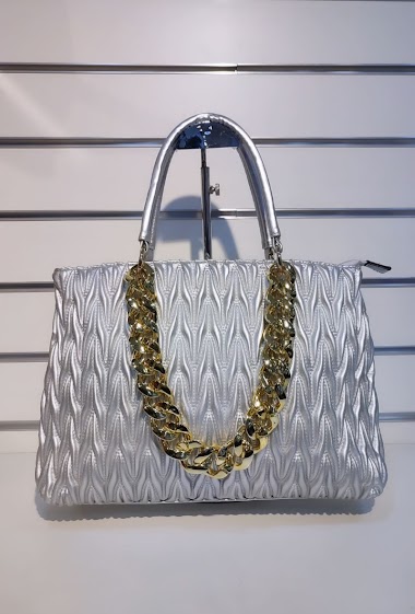 Großhändler Darnel - 01233-4 gold chain handbag