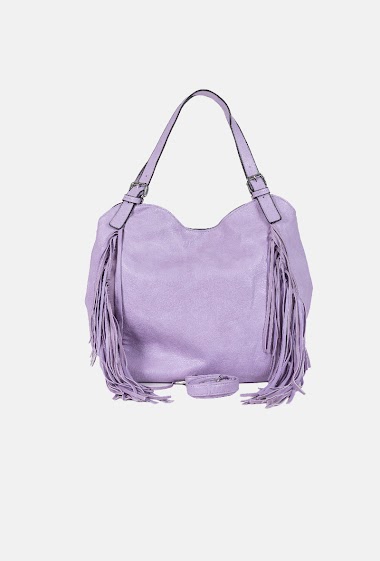 Wholesaler Darnel - 6384-01 fringe handbag