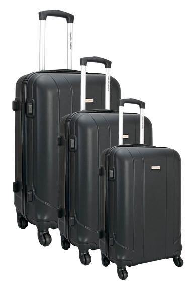 Wholesaler David Jones - David Jones BA-1057 Set of 3 Trolley Cases