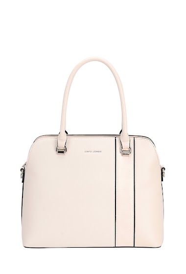 David Jones CH21112 | Creamy White | Small Tote Handbag