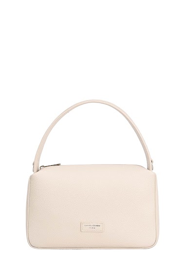 David Jones CH21112 | Creamy White | Small Tote Handbag